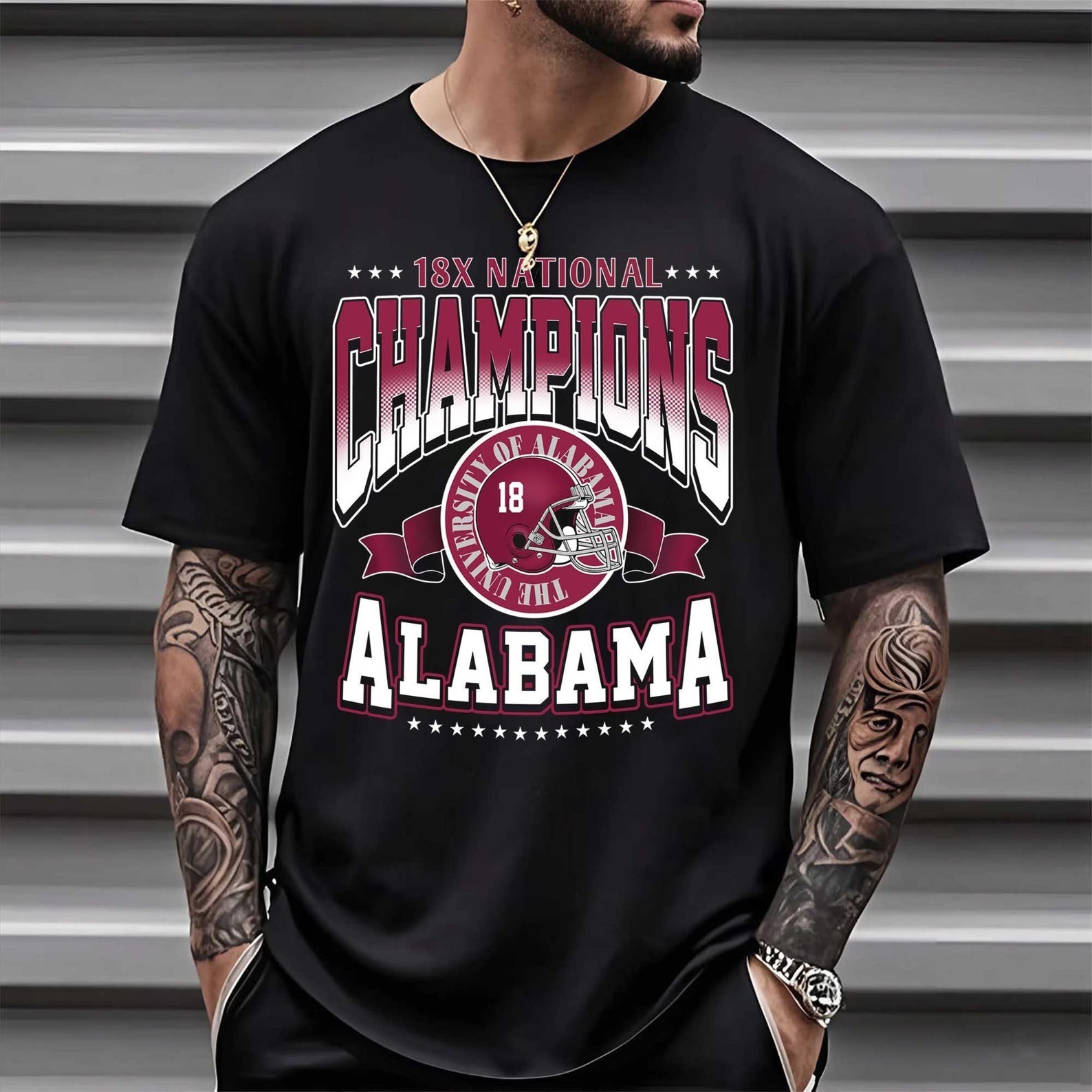 Alabama Crimson Tide Glory Graphic TShirt Ncaa Football Fan Tee